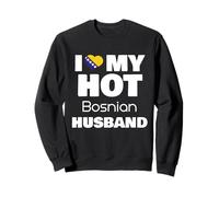 Married to Hot Bosnia Man I Love My Hot Bosnian Husband Sweatshirt