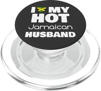 Married to Hot Jamaica Man I Love My Hot Jamaican Husband PopSockets PopGrip pour MagSafe