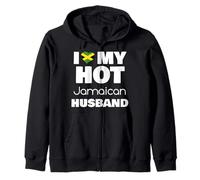 Married to Hot Jamaica Man I Love My Hot Jamaican Husband Sweat à Capuche