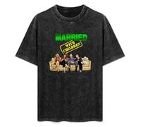 Married with Children Intro Cast Unisex T-Shirt Black Mens Top Tee M