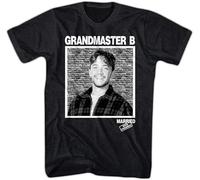 Married with Ren Grandmaster B T-Shirt Cha Mens Retro TV Show Al Bundy Tee Tee Shirt L