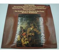 Marriner - MARRINER/ST MARTIN IN THE FIELDS ouverture Hamburger ebb und fluth TELEMANN LP Argo