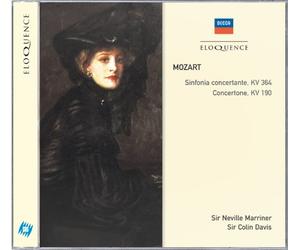 Marriner - Sinfonia Concertante, Kv364; Concertone, Kv190