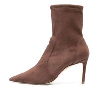 Marron,37 EU,Bottines pour Femmes à Bout Pointu et Talon Aiguille, Bottines Courtes à Enfiler pour l'hiver et l'automne, Chaussures habillées pour Un Confort décontracté