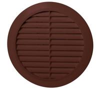 Marron Cercle Grille d'aération avec moustiquaire/maille Conduit et réglable Taille Connexion 100 mm 110 mm 115 mm 120 mm 125 mm 130 mm 140 mm 150 mm 10,2 cm 12,7 cm 15,2 cm T36br