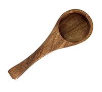 Marron Cuillère Doseuse en Bois, Mesurette Cuisine sans Bavures | Bois Marron, sans Fissures ni Bavures, Format Unique, pour Café, Thé, Poudre de Lait