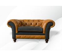 Marron Design Hôtel Lounge Club Fauteuil rembourré Chaises Salon Meubles modernes