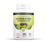 Marron d'Inde Bio 250 mg - 200 gélules - Certifié Ecocert
