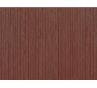 Marron en Bois Planches Décoratifs Plastique Feuille 100x200mm (Paquet De 2)