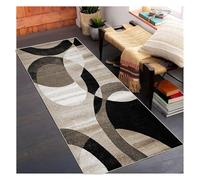 Marron Noir Tapis de Cuisine Devant Evier Lavable en Machine Paillasson Entree Exterieur Antiderapant Lavable Tapis de Couloir 80x170cm pour Passage Long Antiderapant pour Buanderie Salon Chambre