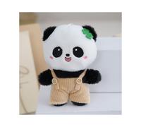 (Marron) porte-jarretelles Panda pantalon en peluche porte-clés sac décoration pendentif enfants cadeau