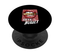Marron, Rouge, Bordeaux, Bite The Bullet, Marron PopSockets PopGrip Adhésif