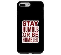 Marron Rouge Bordeaux L'importance de l'humilité Marron Coque pour iPhone 7 Plus/8 Plus