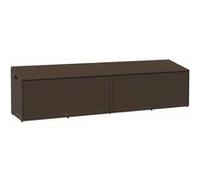 Marron Vidaxl resine tressee salon de jardin Marron G