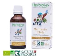 Marronnier D'inde Bio - Jambes Et Hémorroïodes Teinture-Mère Aesculus Hippocastanum 50 Ml - Herbiolys