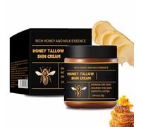 Marroomi Beef Tallow for Skin,Suif de Bœuf pour les Soins de la Peau,Tallow Cream,Baume au Suif et au Miel Naturel et Biologique pour le Visage et le Corps,Crème pour le Visage au Suif (1)