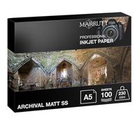 Marrutt 230 g/m² Papier simple face Mat d'archivage : A5-100 feuilles