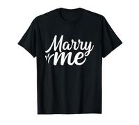 Marry Me Proposition Mariage Amour Drôle Mariage T-Shirt Graphique avec Valeur