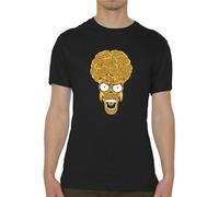 Mars Attacks Vintage Movie Alien Head Art Men's Mens Women T Shirt 100% Cotton Manches Courtes(Small)