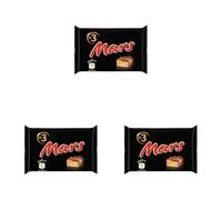 MARS - Barres chocolat au lait et caramel - 3 barres de 45g - 135g (Lot de 3)