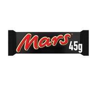 MARS - Barres chocolat au lait et caramel - 10 barres de 45g - 450g