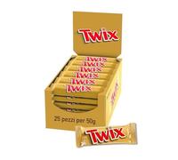 Mars Barres Twix 50 g 25 pièces