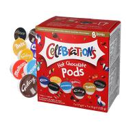 Mars | Celebrations chocolats chauds - 8 capsules pour Dolce Gusto
