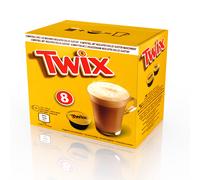 Twix | Chocolat chaud - 8 capsules pour Dolce Gusto