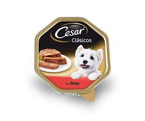 Mars Dog Cesar Schale Klassiker mit saftigem Rind & Leber 150g (Menge: 14 Je Bestelleinheit)