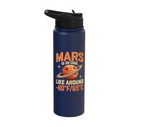 Mars est tellement cool, drôle, planète Mars Astronomie Stainless Steel Insulated Water Bottle