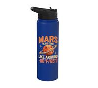 Mars est tellement cool, drôle, planète Mars Astronomie Stainless Steel Insulated Water Bottle