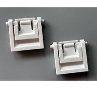 Mars fox Pieds de rechange pour clavier de jeu mécanique DURGOD Taurus K320 K310 (blanc)