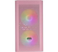 Boitier Mini Tour Micro ATX Mars Gaming MC300 RGB avec panneau vitré (Rose)