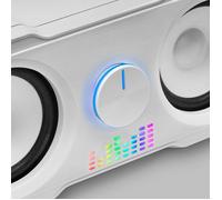 Mars Gaming MS22W haut-parleur Blanc Avec fil 35 W - Neuf