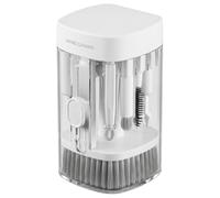 Mars Gaming MA-KIT, Kit de Nettoyage Multifonction 21en1, Design Compact et Portable, Brosse Douce et Chiffon sans Peluche, Kit Professionnel pour Appareils Électroniques, Extracteur de Touches, Blanc