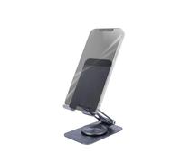 Mars Gaming Support smartphone MA-RSS alu rotatif 360°, hauteur & angle réglables, gris foncé