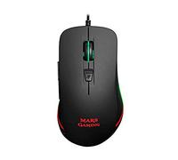 Mars Gaming MARSGAMING MM118, Souris Gaming RGB, 9800 DPI, 6 Boutons Mécaniques, Noir