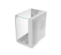 Mars Gaming MC-3GFW Tower Blanc - Boîtier PC ATX/microATX/Mini-ITX, 1x3.5", 3x2.5", 7 slots, Vitre trempée, 2x120mm AR, USB 3.2 Gen 1/2, éclairage RGB.