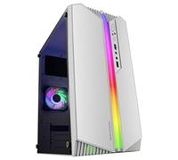 Boitier Mini Tour Micro ATX Mars Gaming MC-S1 RGB avec panneau vitré (Blanc)