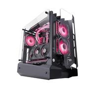 Mars Gaming Boîtier Gaming ATX MC-Edge — Open Air, triple panneau verre trempé, USB-C, Noir