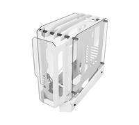 Mars Gaming MC-EDGEW - Boîtier PC Midi Tower Blanc, ATX/micro ATX/Mini-ITX, Verre Trempé, 1x 3.5", 3x 2.5", USB 3.2 Gen 1/Gen 2 Type A/C, Ventilateurs 120mm, Refroidissement liquide