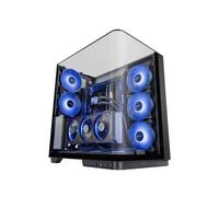 Mars Gaming - Boîtier Gaming ATX MC-INFINIO - Verre trempé courbé, 2x ARGB 120mm, USB-C Noir