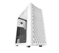 Boîtier PC MARS GAMING Boîtier ATX Professionnel MC-iPRO Grille Avant 3D Mesh Verre Trempé Ventilateur FDB 12cm Refroidissement Liquide Blanc
