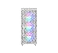 Mars Gaming MC-MAG Midi Tower Blanc ATX/microATX/Mini-ITX, 2x3.5", 4x2.5", Verre Trempé, 3x120mm RGB, USB 3.0, Compatible Watercooling 360mm