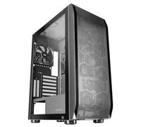 Mars Gaming MC-PRO2, Tour E-ATX Professionnelle, Système CPU Freezer, 5 Ventilateurs Ultra-Silencieux et Façade Métal-Mesh, Noir