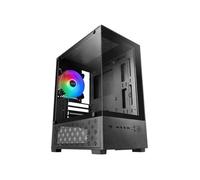 Mars Gaming Mc-se2 Caja Gaming Microatx Cristal Templado Ventilador Frgb 120mm Doble Cámara Negro