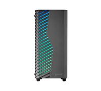 Mars Gaming MC-VOLT Boîtier PC Midi Tower ATX/MicroATX/Mini-ITX Noir, Verre Trempé, 1x 120mm ARGB, USB 3.0, Carte graphique max 327mm