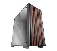 Boitier Moyen Tour ATX Mars Gaming MC-Wood RGB avec panneau vitré (Noir/Chrome)