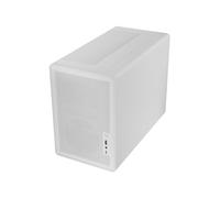 Mars Gaming MC-XPSW Mini Tower Blanc : Micro ATX/Mini-ITX, Mesh, 1x120mm AR, USB 3.2 Gen 1/Gen 2, Baies 2.5"/3.5", 196x392x289mm