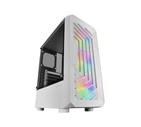 Mars Gaming MC100, Boîtier de Jeu ATX, Ventilateur FRGB 9cm, Ventilation Convect-Cool, Noir